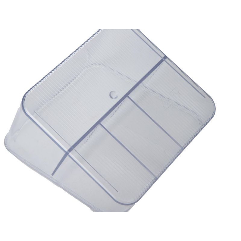 Mind Reader Multi-Purpose Mini Acrylic Coffee & Tea Condiment Storage Organizer, Clear