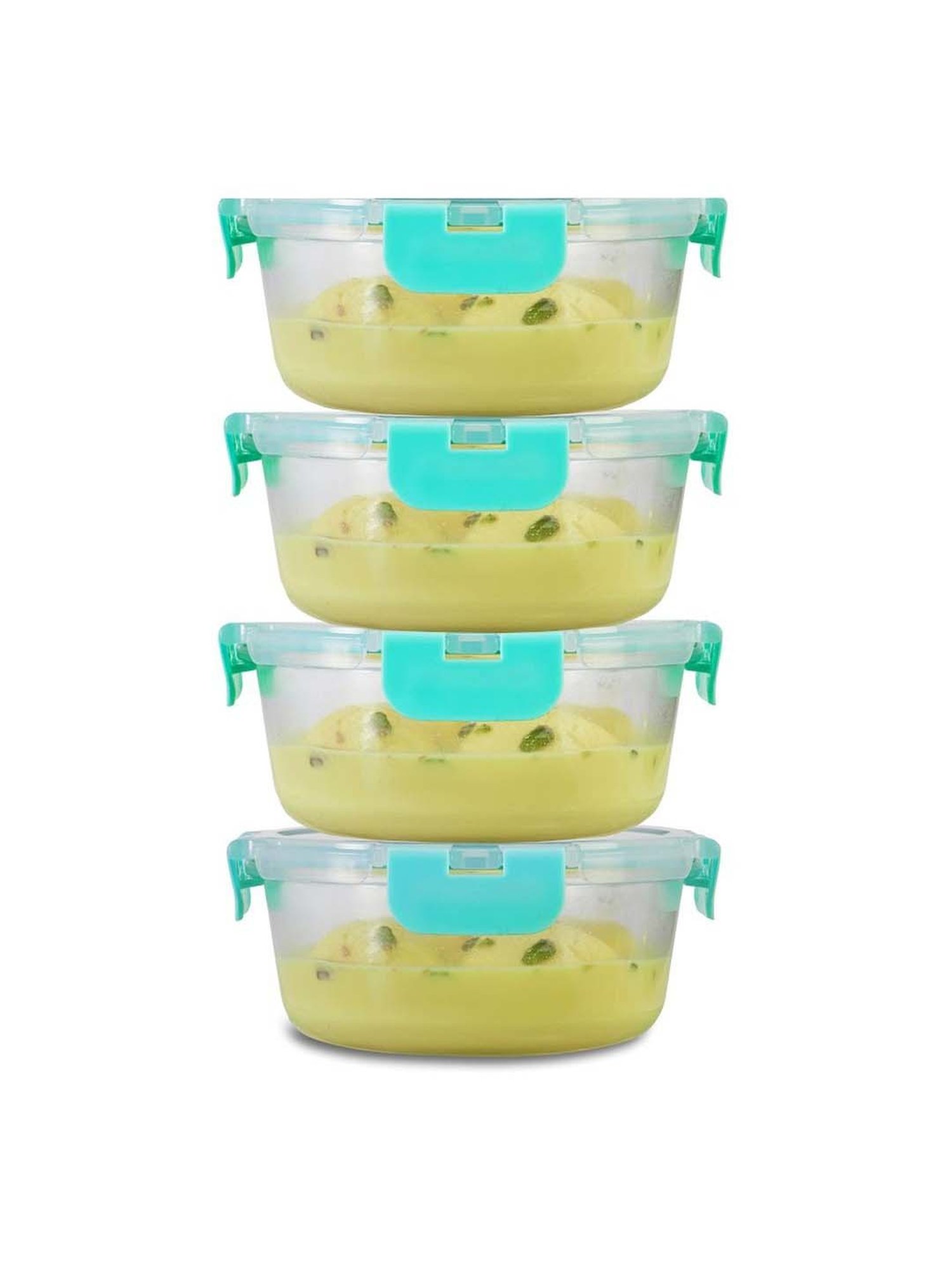 Allo Borosilicate Glass Containers with Lids Microwave Safe Container for Glass Storage Containers