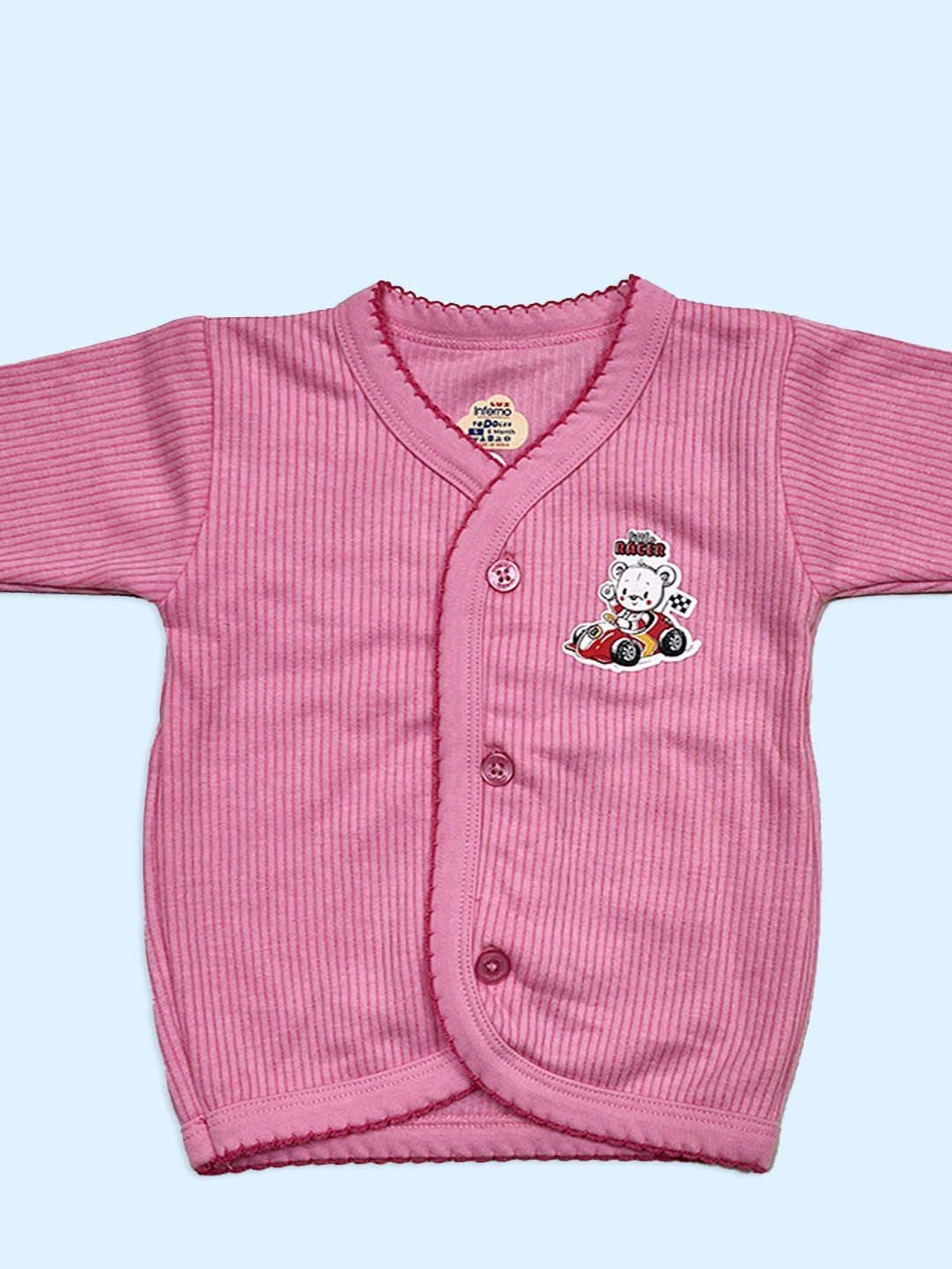 Bodycare Kids Assorted Striped Full Sleeves T-Shirt with Pants