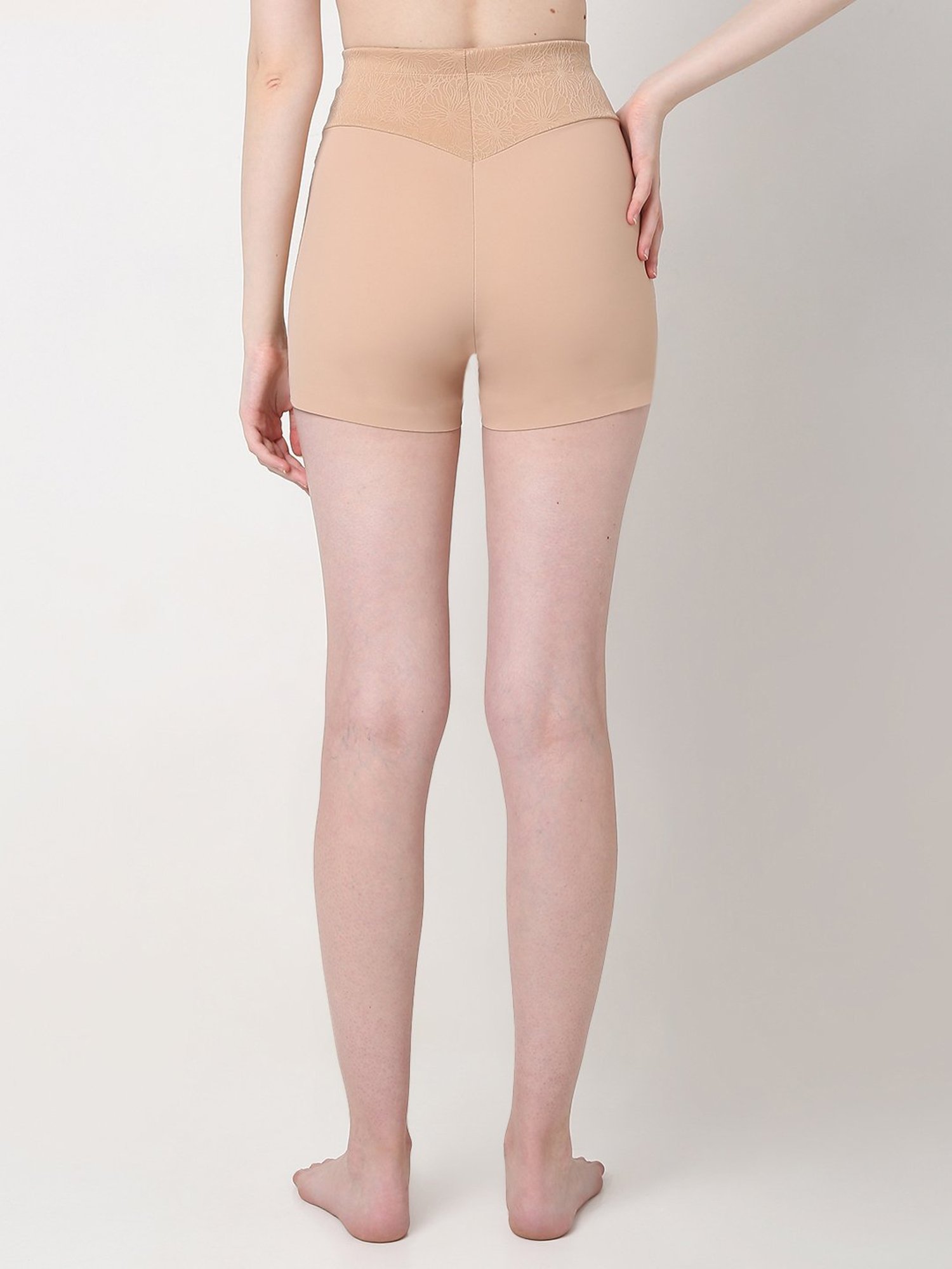 Vero Moda Intimates Beige Lace Thigh Shaper