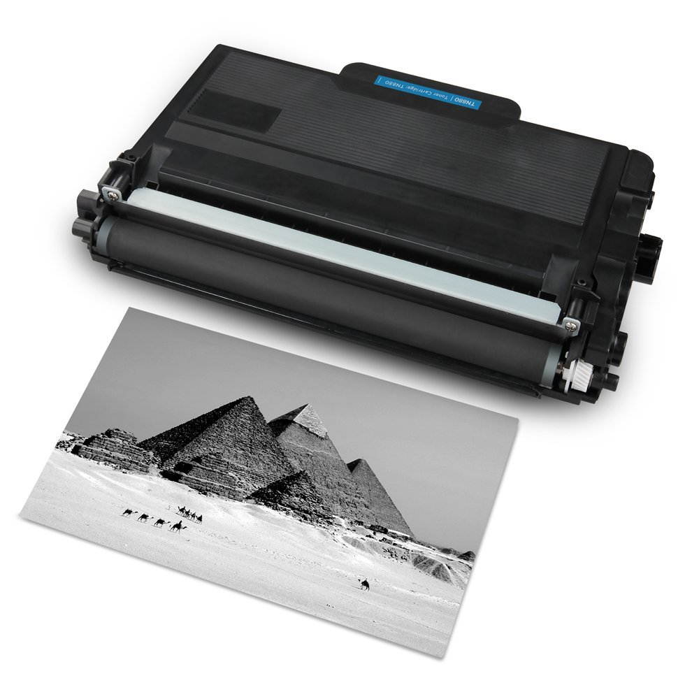Compatible Brother TN880 Black Toner Cartridge 4PK for Brother HLL6200DW HLL6200DWT MFCL6700DW HLL6250DW HLL6300DW HLL6400DW HLL6400DWT MFCL6750 MFCL6800 MFCL6900DW Printer