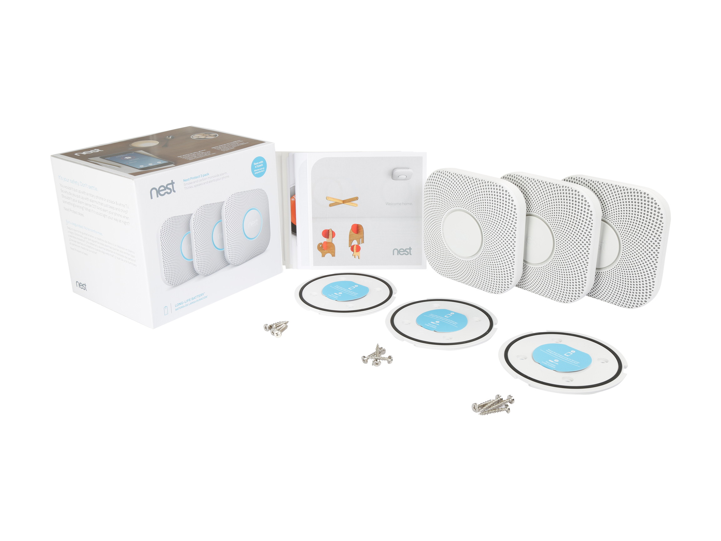 Nest Protect (Wired) 2nd Generation, White