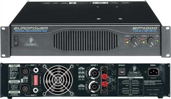 Behringer Europower EP4000 Power Amplifier