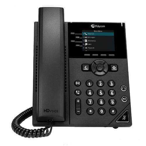 Poly 250 Ip Phone - Corded - Corded - Desktop Wall Mountable