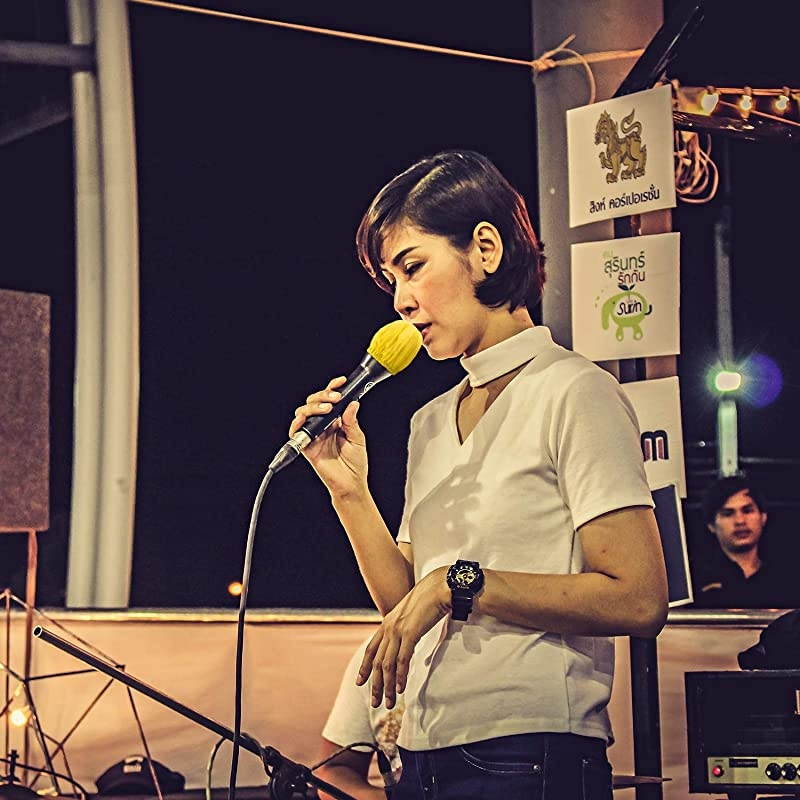 Pieces Disposable Microphone Cover Non-Woven Microphone Cover Windscreen Mic Cover Protective Cap for KTV Recording Room News Gathering, 3 Inch