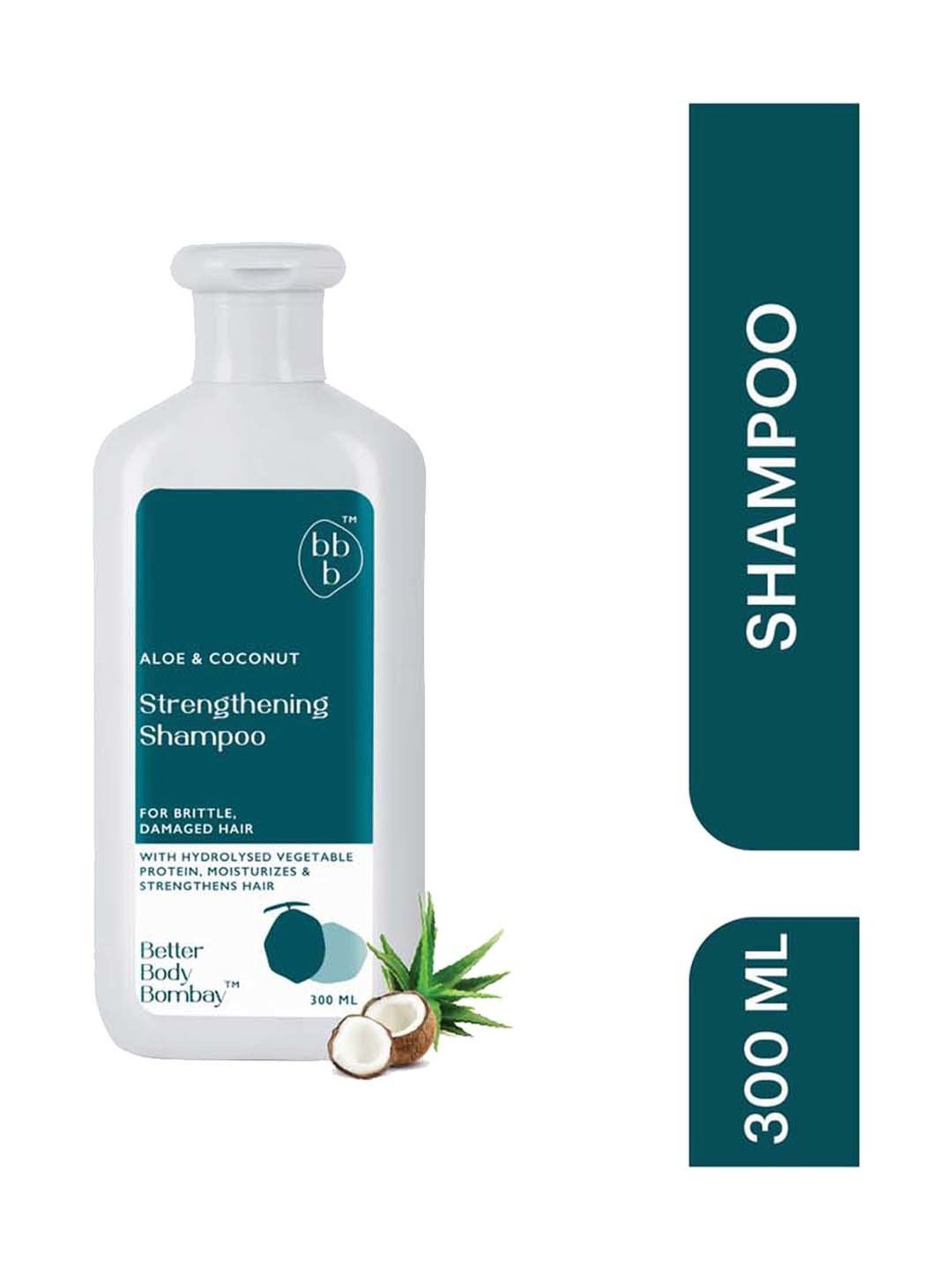 bbb Better Body Bombay Aloe & Coconut Strengthening Shampoo - 300 ml