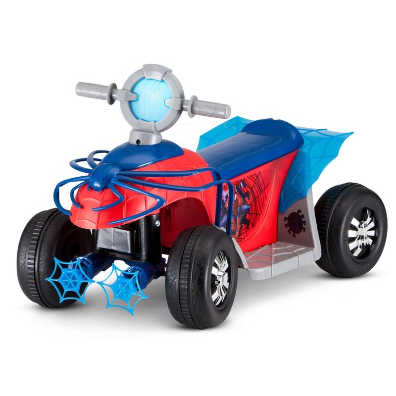 Spider-Man 6V Quad Powered Ride-On - Red