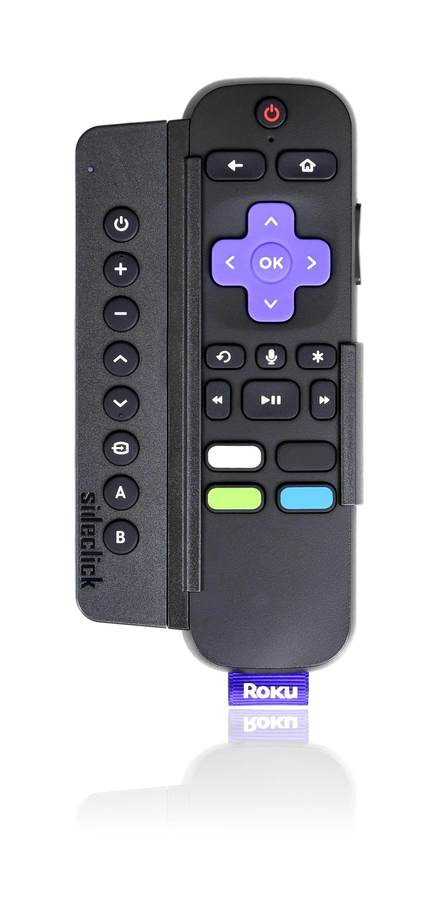 Sideclick Universal Remote Attachment for Roku&reg; Streaming Players (New Model)