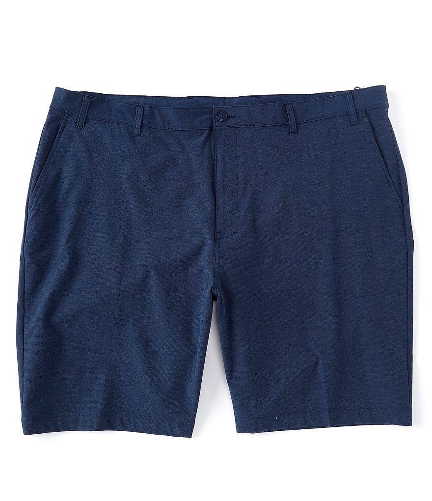 Callaway Big & Tall Textured Performance Stretch 10.5#double; Inseam Shorts