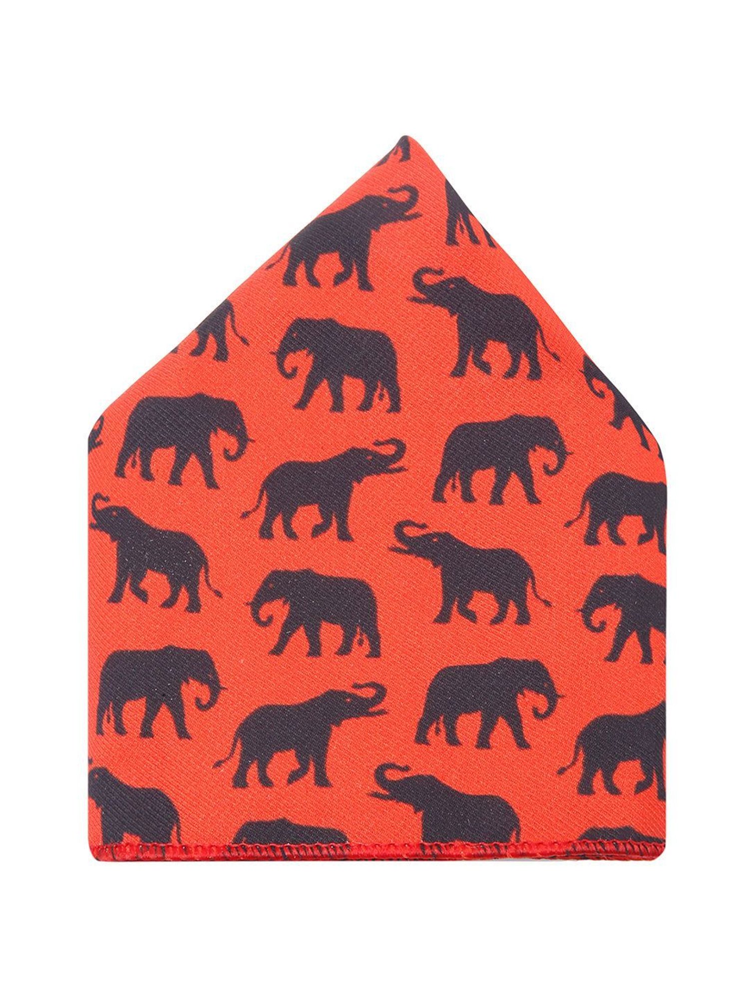 Louis Stitch Orange Printed Necktie Gift Set - Set of 3