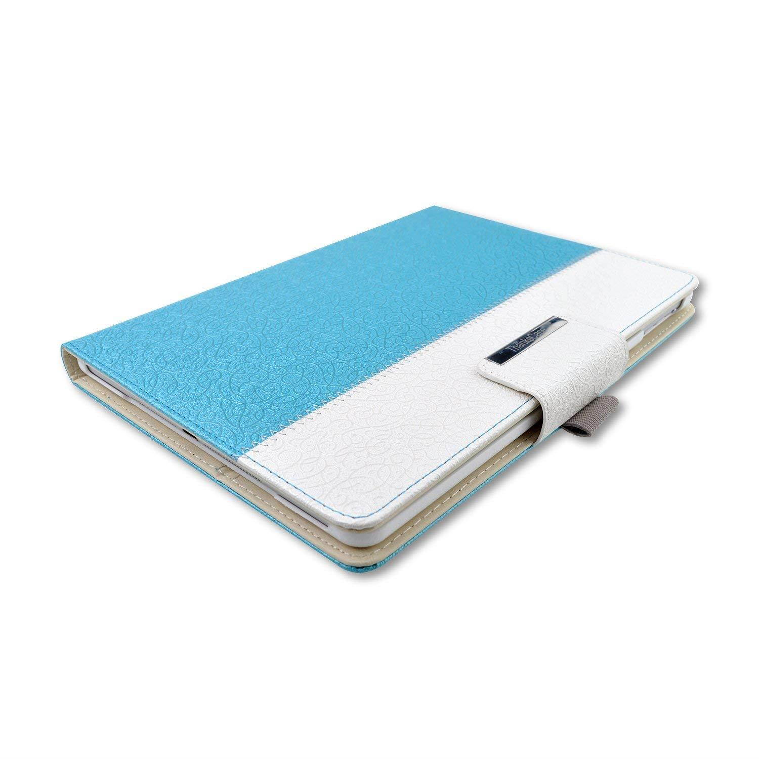 iPad Pro 10.5 Case,Thankscase Rotating Case Cover for iPad Pro 10.5 with Wallet Pocket with Hand Strap with Auto Sleep/Wake for New iPad Pro 10.5 Inch 2017 Release.(Teal Blue)