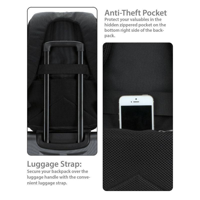 Rockland 20'' Military Tactical Laptop Backpack