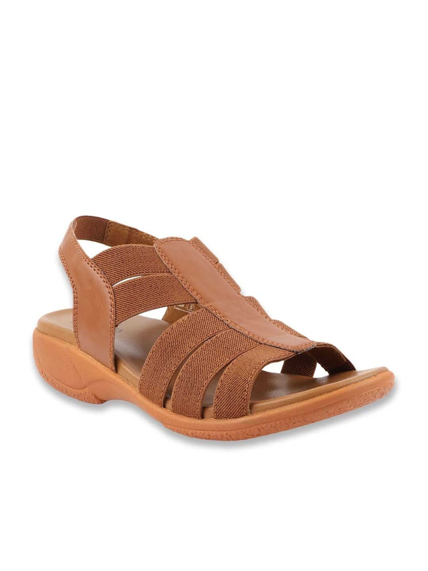 MediFeet Women's Tan Sling Back Sandals