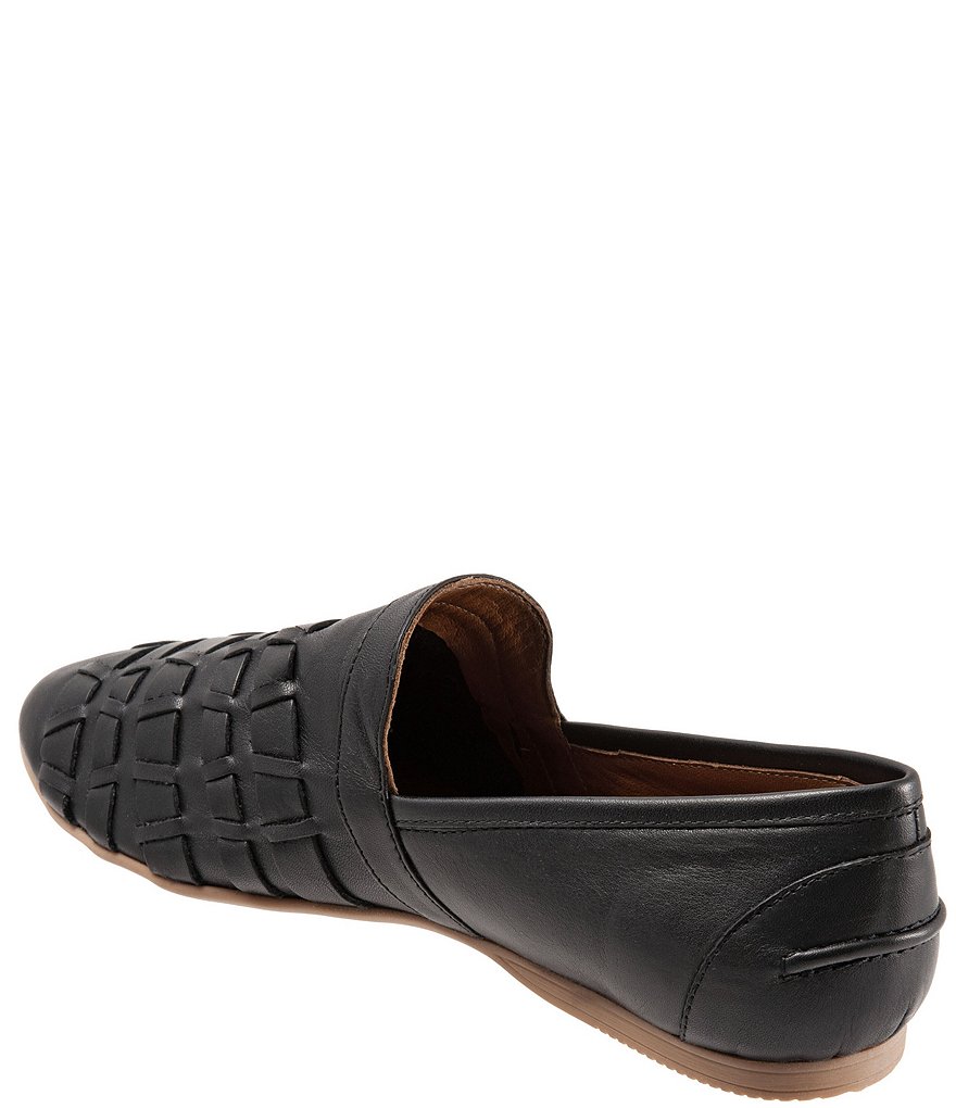 Bueno Kristy Woven Leather Slip-On Flats
