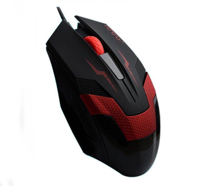 Ionlyyou&reg; X5 Power Lead Gmic Professional Gaming Computer Mouse Professional Wired Gaming Gamer Mouse Mice Adjustable 1600 DPI Switch Function Optical Ergonomic Wired Usb Gaming Mouse