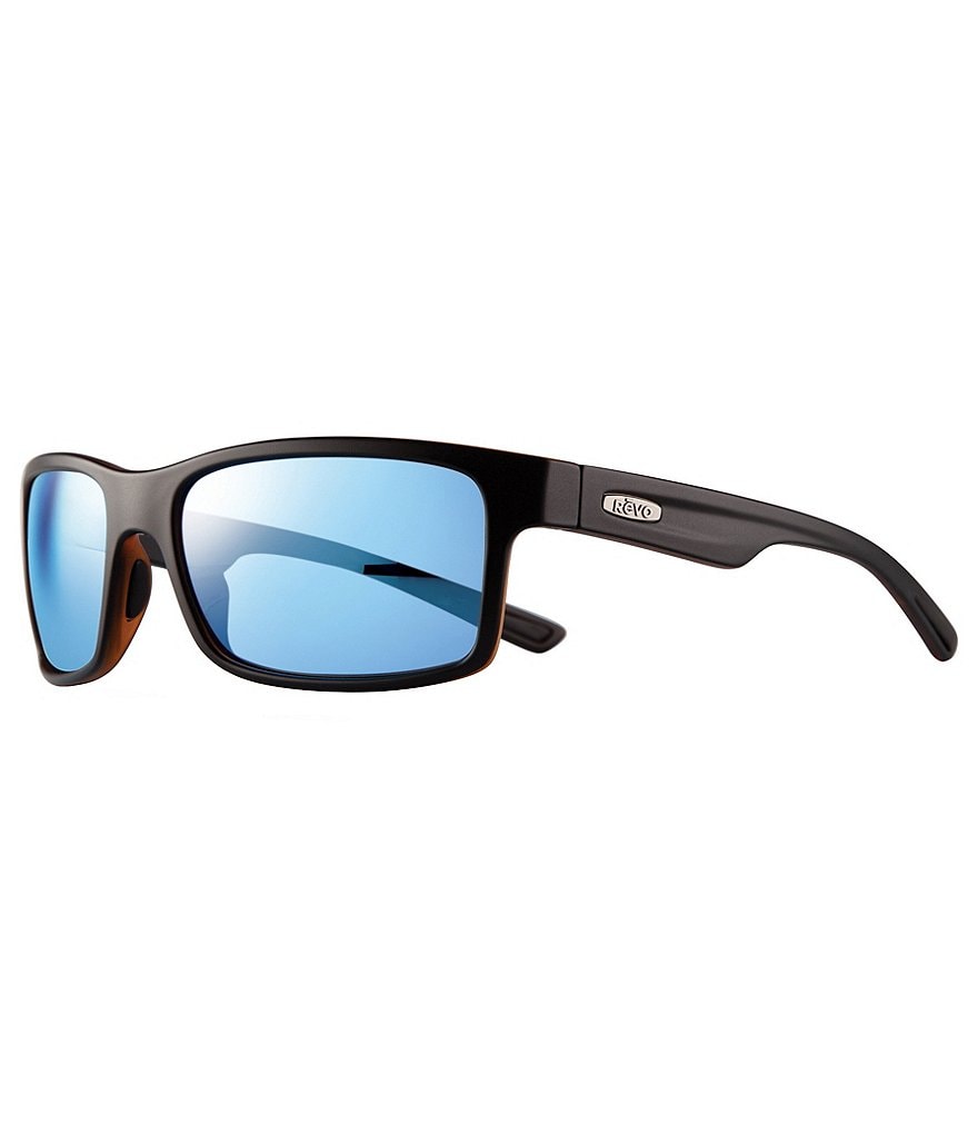 Revo Crawler Square Polarized 59mm Matte Sunglasses