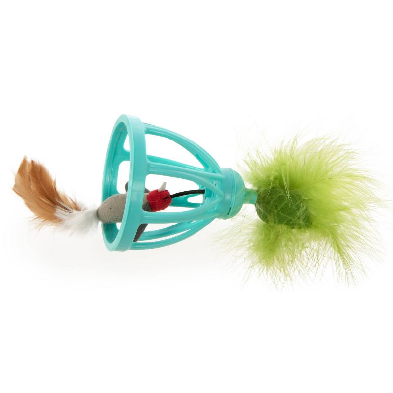 SmartyKat Wobble Wings Electronic Sound Wobble Cat Toy