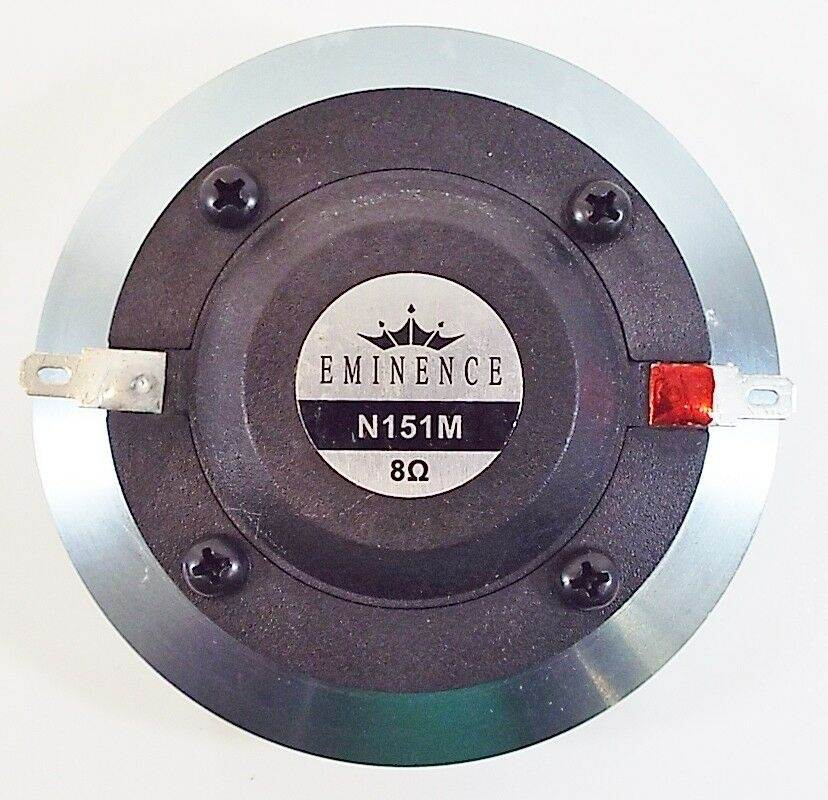 Eminence N151M-8 Bolt-on Neodymium Ring Radiator Compression Driver - 8 ohm