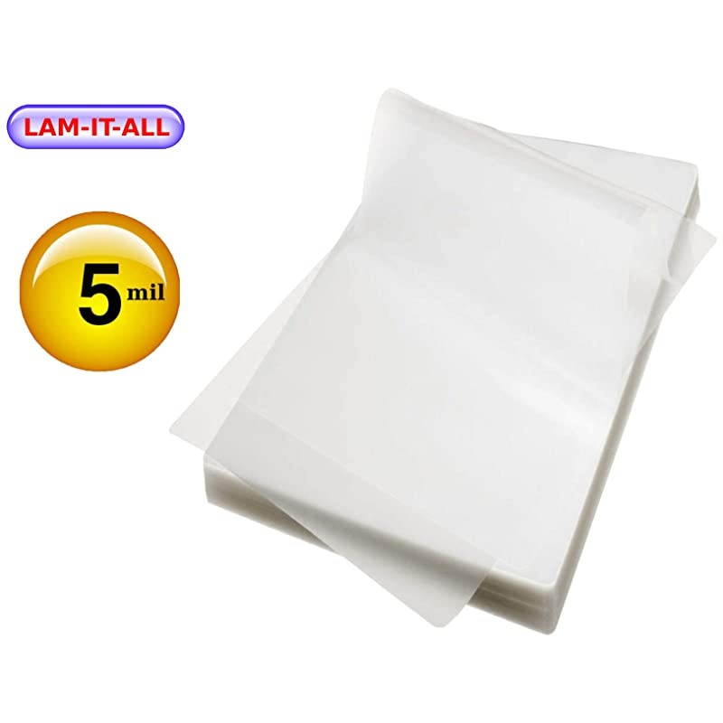 Military Card Laminating Pouches 5 Mil 258 X 378 Laminator Sleeves Pk of 100 by