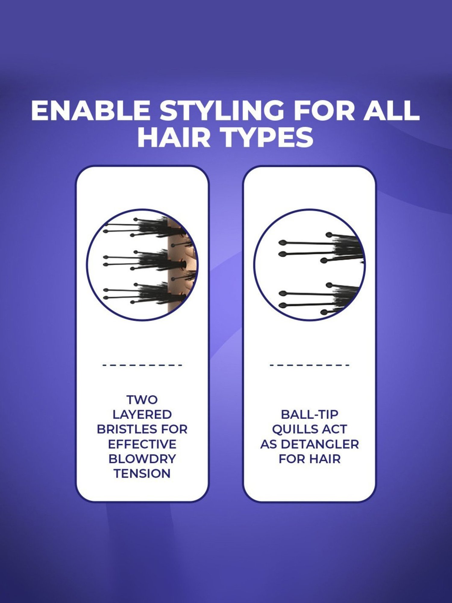 Winston Hair Blow Dryer Brush, Curler, Straightener & Hair Volumizer, 6 In 1 Hair Styler (White)