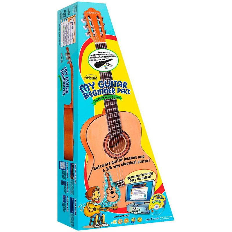 eMedia My Acoustic Guitar Starter Pack Natural 0.5