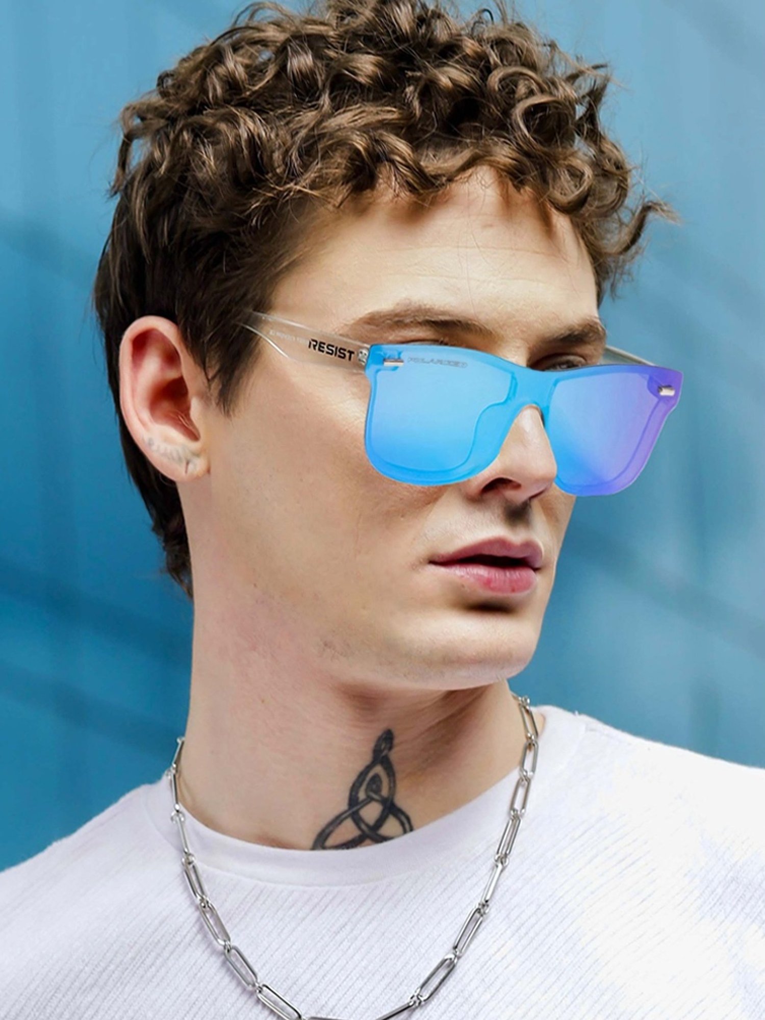 Resist Eyewear Aqua Wayfarer Polarized Unisex Sunglasses