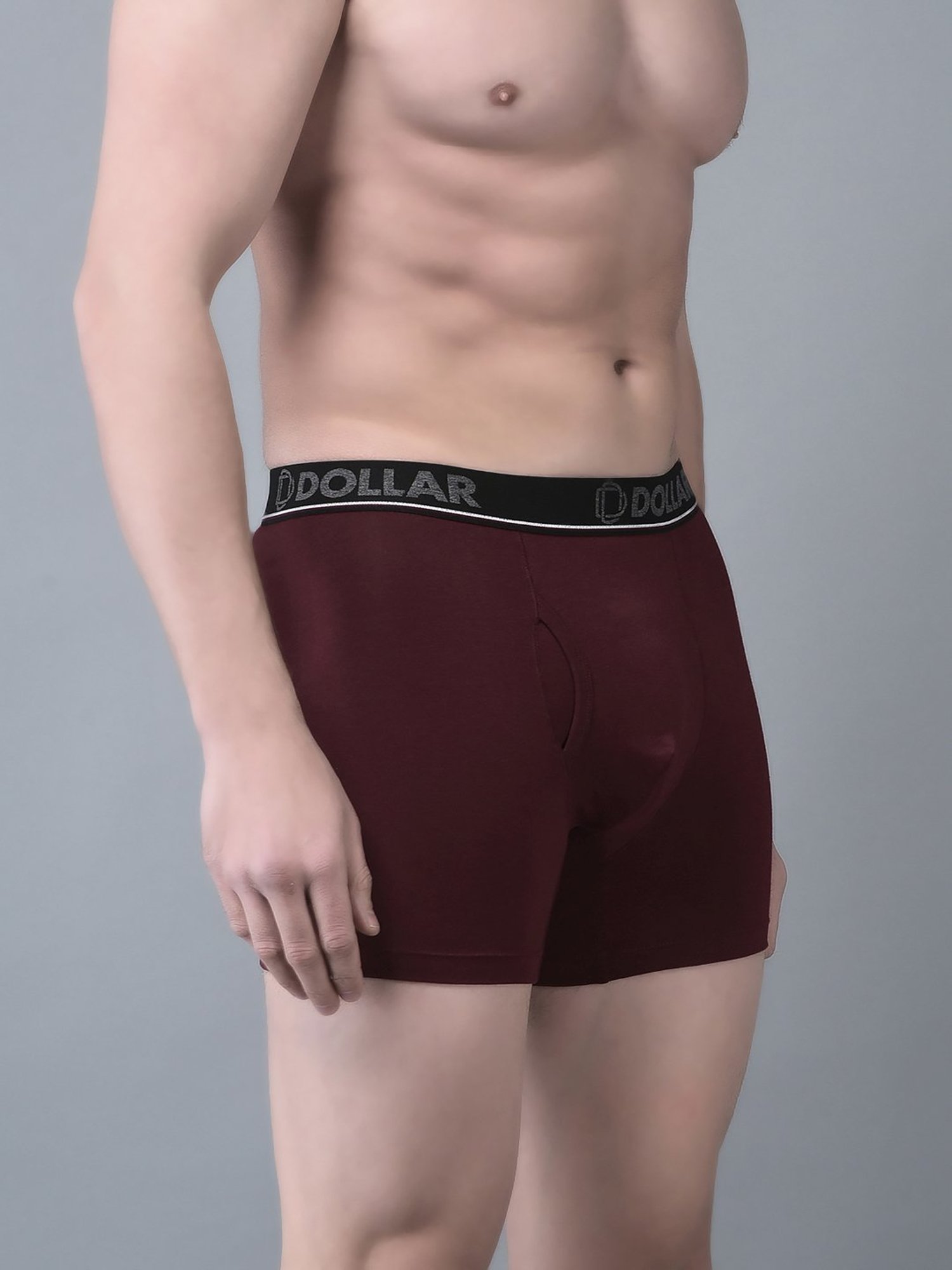 Dollar Bigboss Assorted Cotton Regular Fit Trunks - Pack Of 3