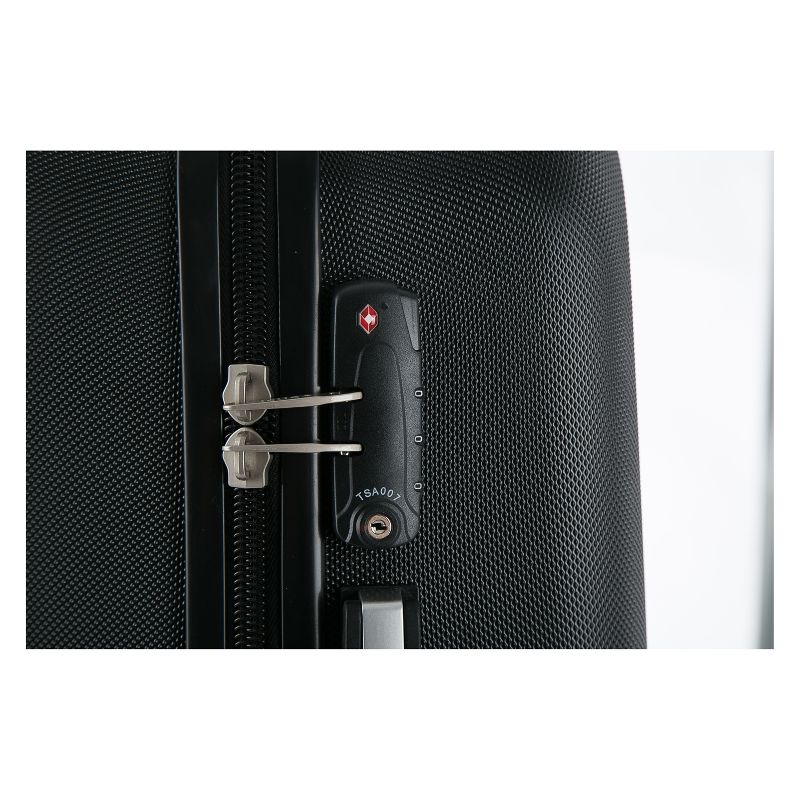 InUSA Philadelphia 2pc Hardside Spinner Luggage Set 23"& 27" - Black