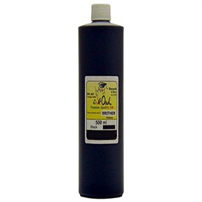 InkOwl Ink for BROTHER printers (500mL, Black)