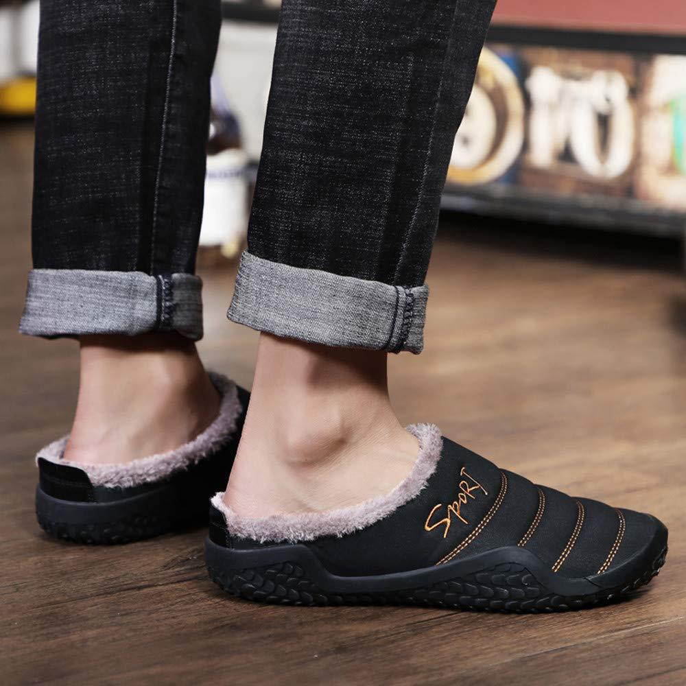 Shusuen Women's House Slippers Comfort Fuzzy Winter Home Shoes Slip On Indoor Outdoor Anti Slip Slippers