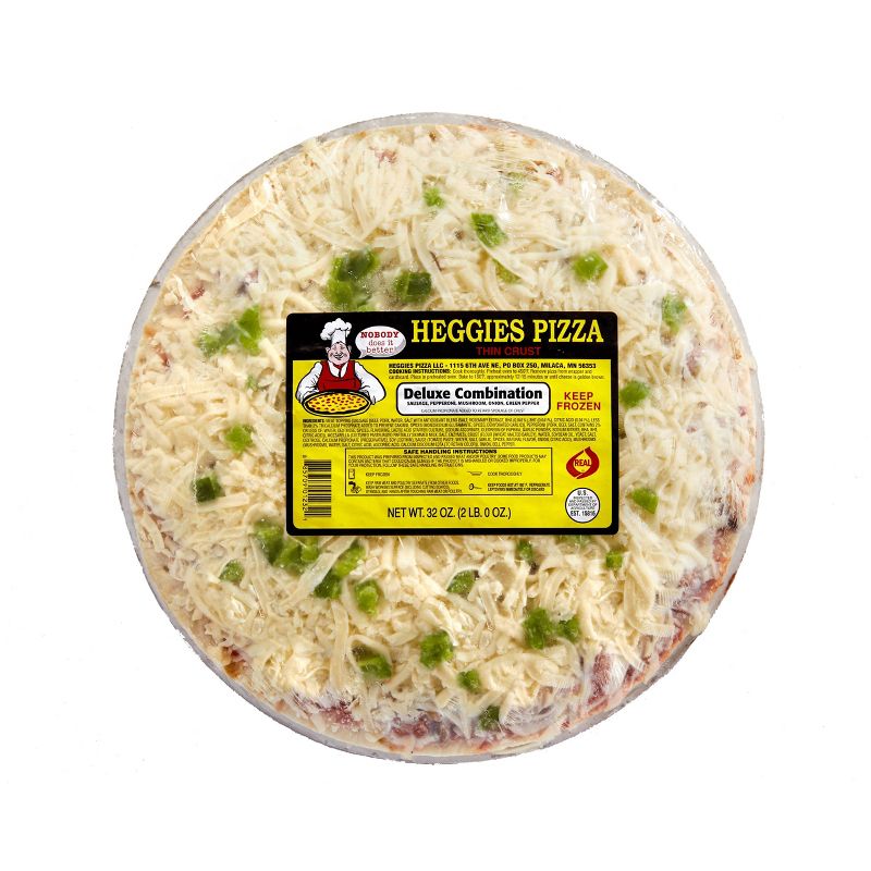 Heggies Deluxe Frozen Pizza - 32oz