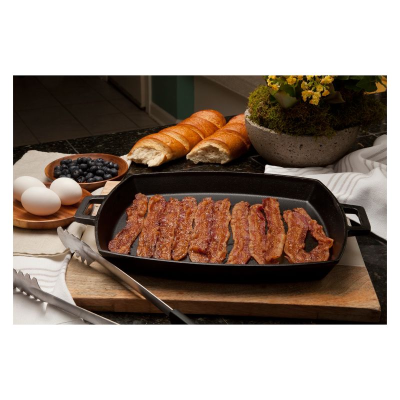 Bayou Classic Cast Iron 18in Reversible Griddle