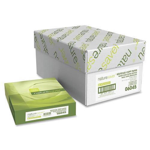 Nature Saver Recycled Paper 92 GE 102 ISO 8-1/2"x11" 20lb. 10RM/CT WE 06045