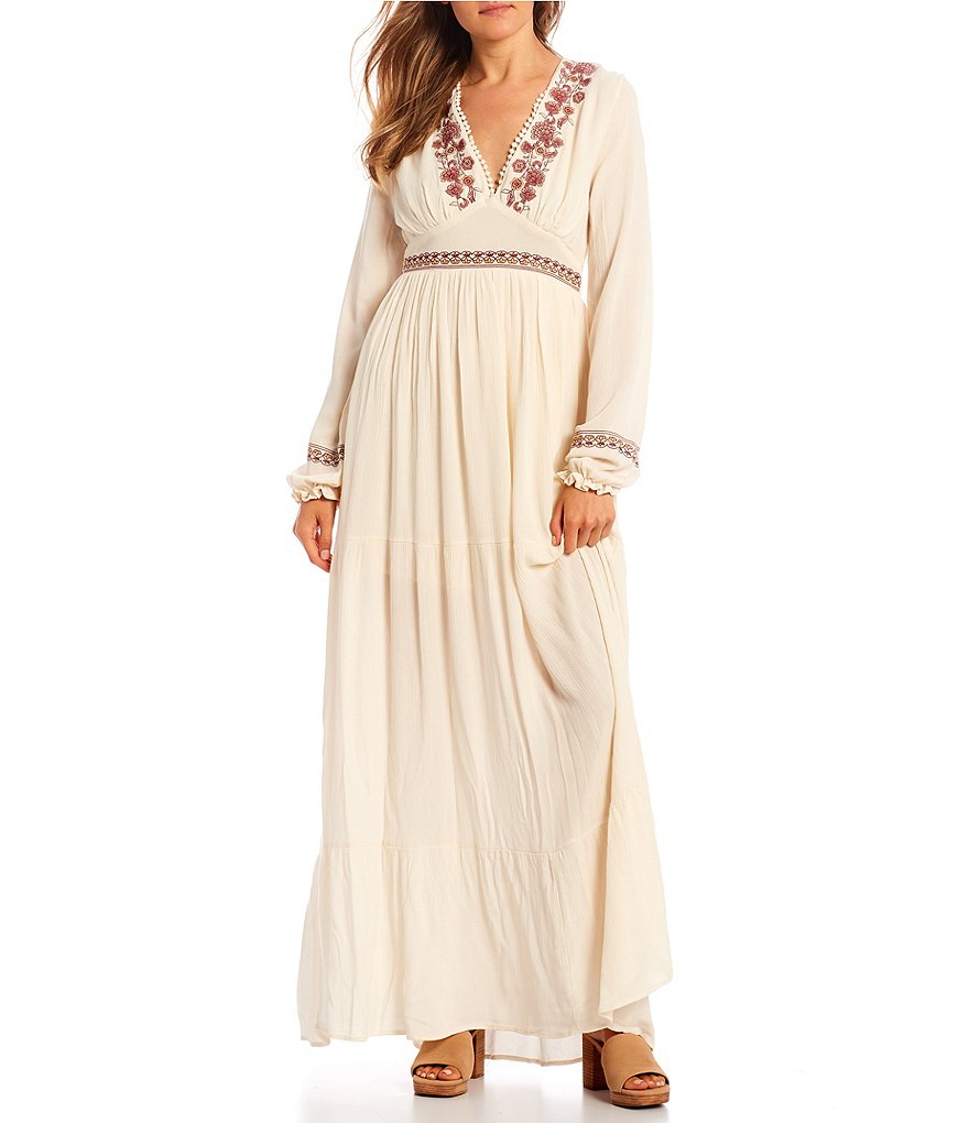 B. Darlin Sleeveless Lurex Striped Tiered Trapeze Dress