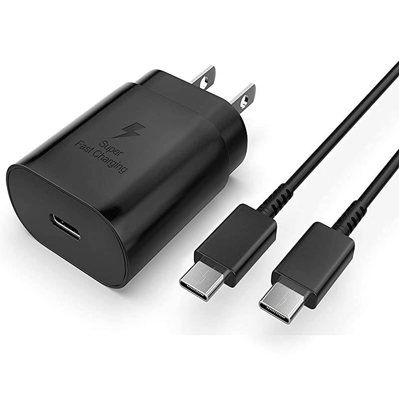 25 Watt PD 30 USB C Type C Fast Charger Cable Cord 5ft Super Fast Charging Compatible Samsung Galaxy S20S20 Ultra Note10Note 10PlusNote20note 20 UltraS10S10 PlusS9S9+S8