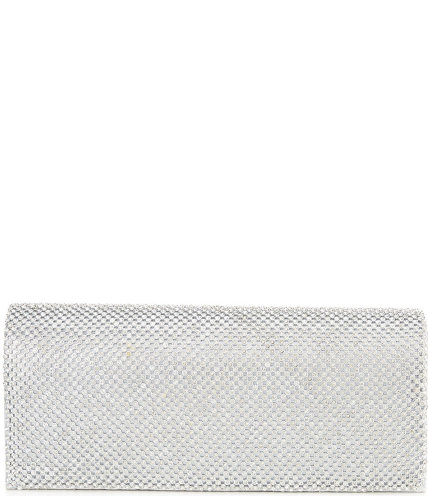 Kate Landry Satin Buckle Clutch Bag