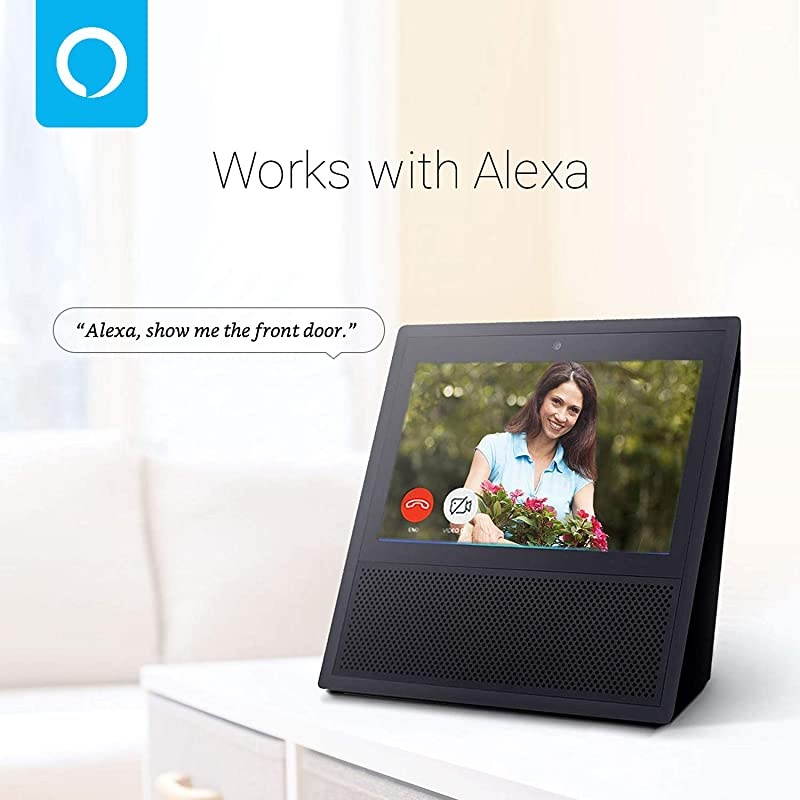 1080p Full HD Outdoor Wireless Security Camera System, 4 Pack Smart Home Indoor Outdoor WiFi IP Cameras with Night Vision, Compatible with Alexa