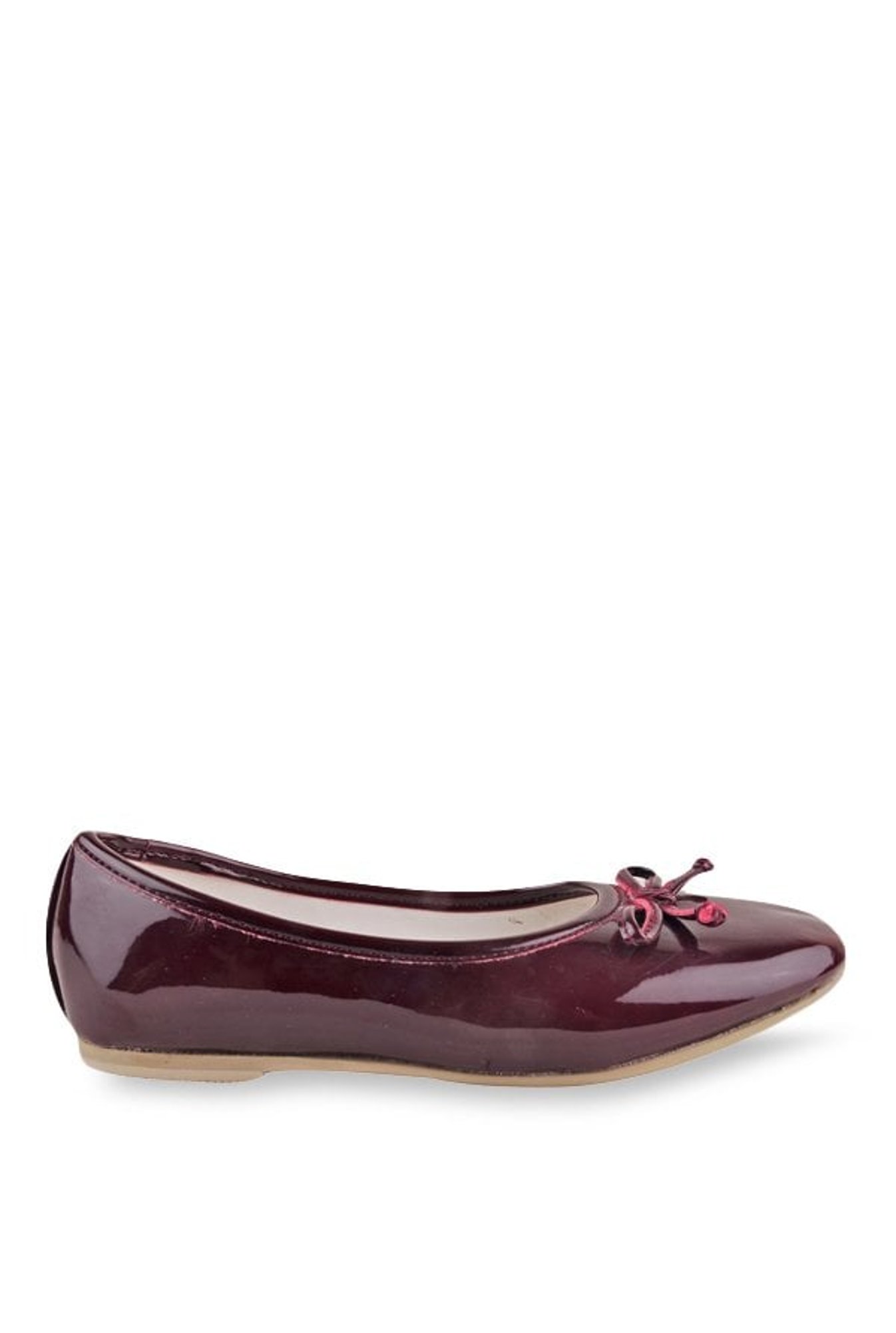 Beanz Kids Helena Wine Flat Ballets