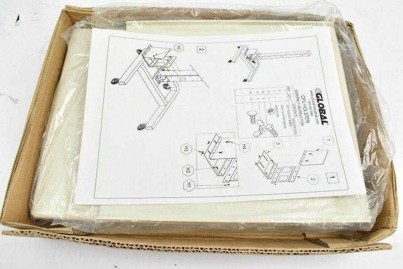 GLOBAL INDUSTRIAL  Computer CPU/UPS/Power Supply Holder - Beige