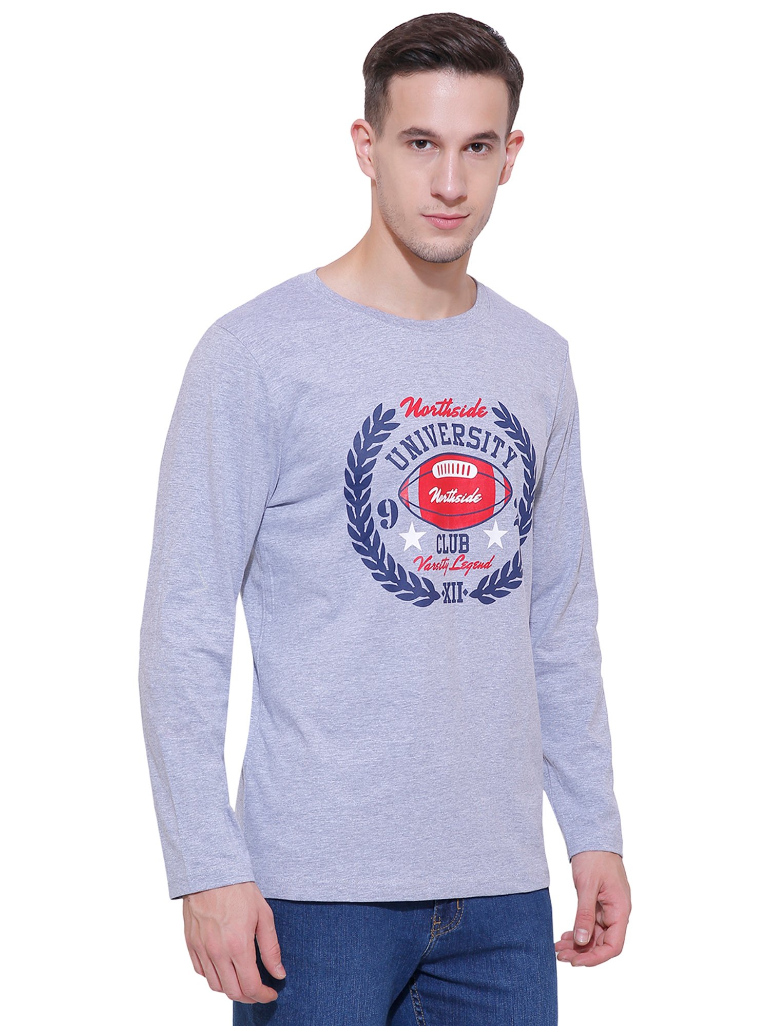 Dyca Grey Crew T-Shirt