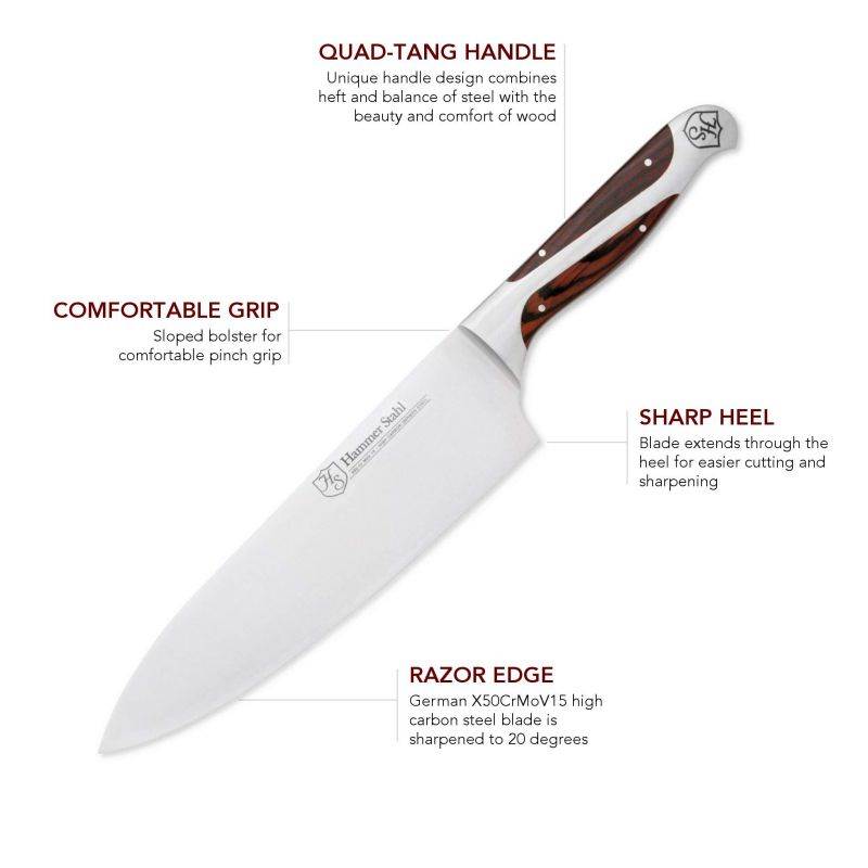 Hammer Stahl 8'' Chef Knife