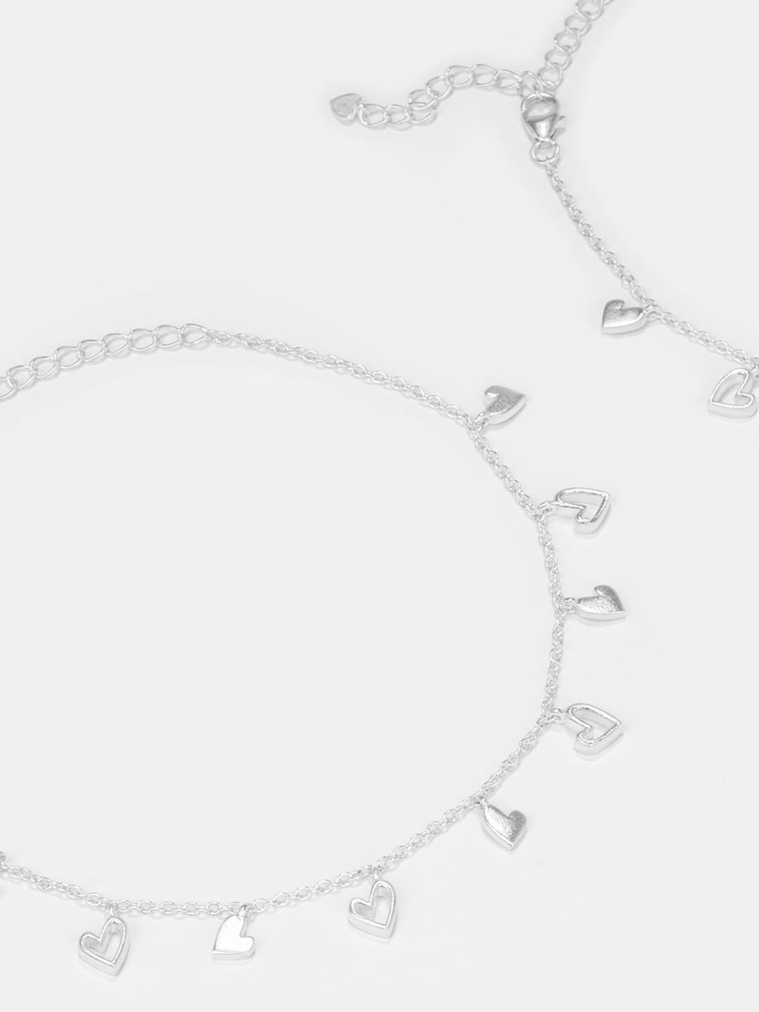 Shaya You and Your Restless Fidgeting Anklets (Pair) in 925 Silver