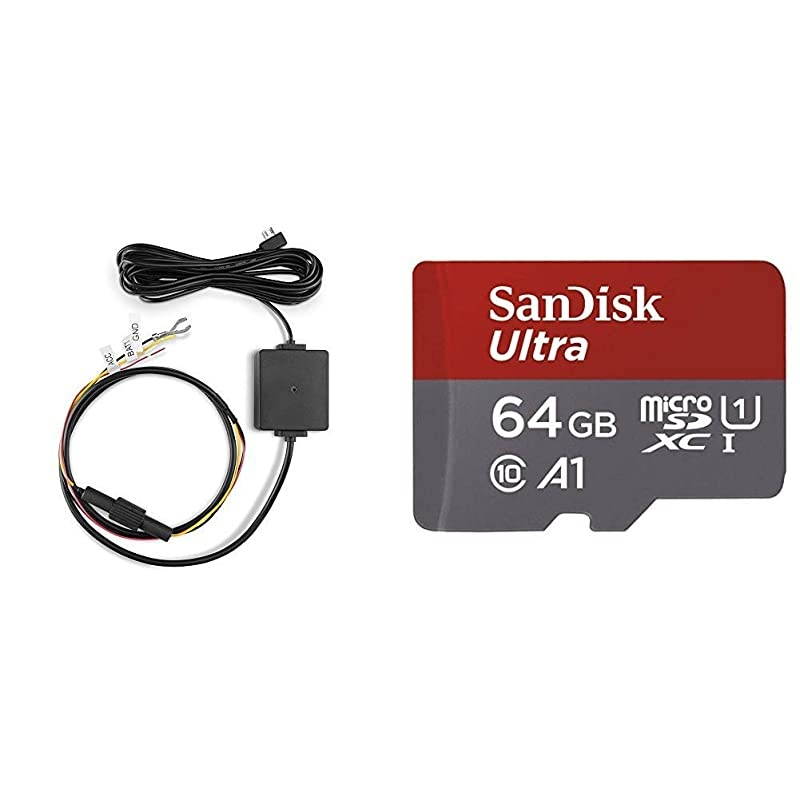 0101253003 Parking Mode Cable 660 x 270 x 200 Black SanDisk Ultra 64GB microSDXC UHSI card with Adapter   100MBs U1 A1 SDSQUAR064GGN6MA