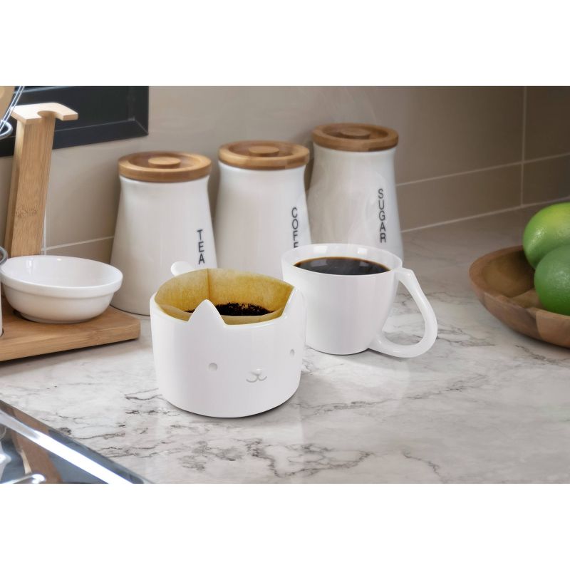 Purr Over Coffee Brewing Serving Set