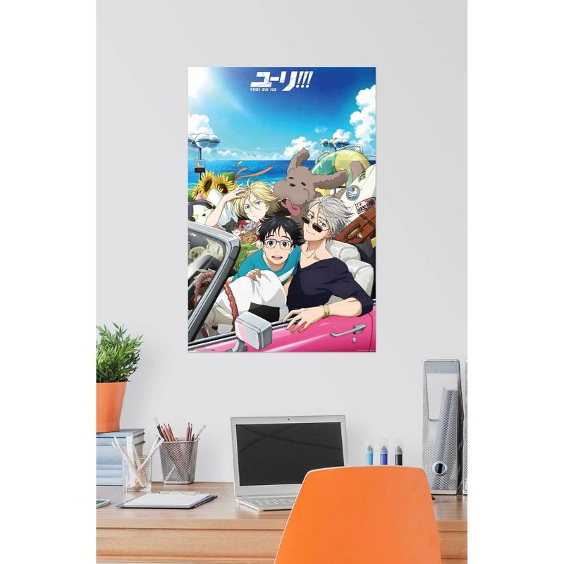 22.375" x 34" Yuri On Ice - Makkachin Unframed Wall Poster Print - Trends International