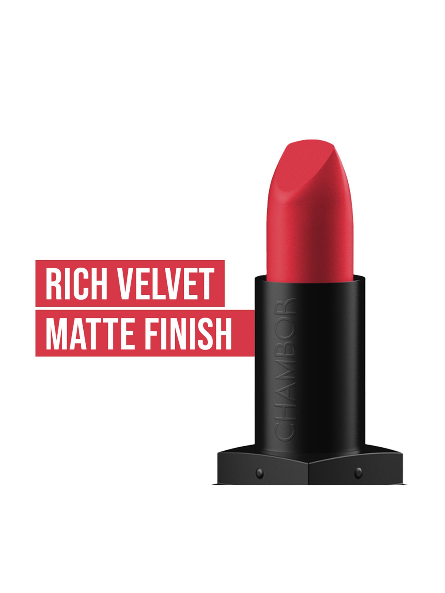 Chambor Matte Riot Lipstick Sunset Rust - 4.5 gm