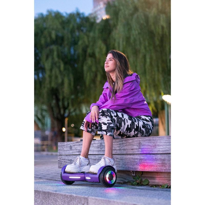 GoTrax Hoverfly Hoverboard Seat Attachment - Black
