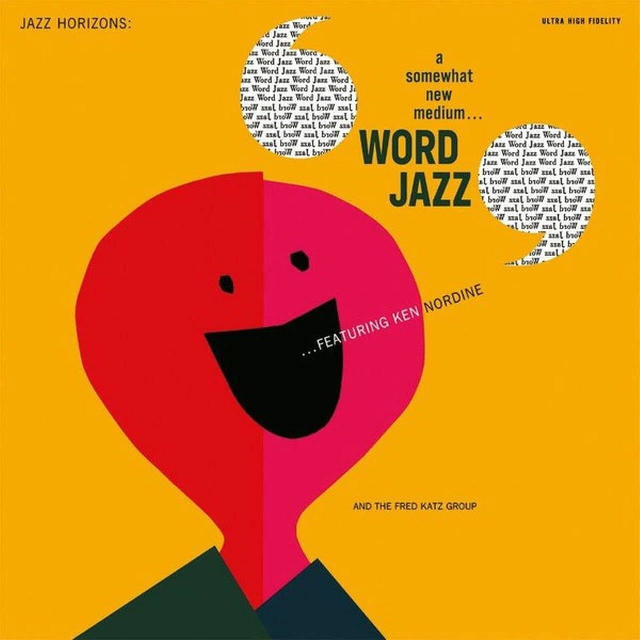 Ken Nordine & The Fred Katz Group Word Jazz Import LP (Vinyl)