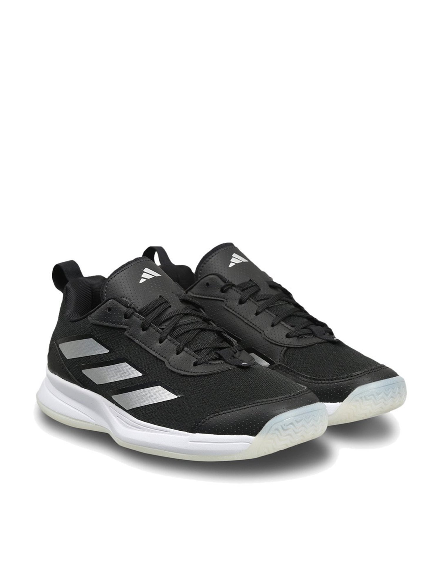 Adidas Women's AvaFlash Black Tennis Shoes
