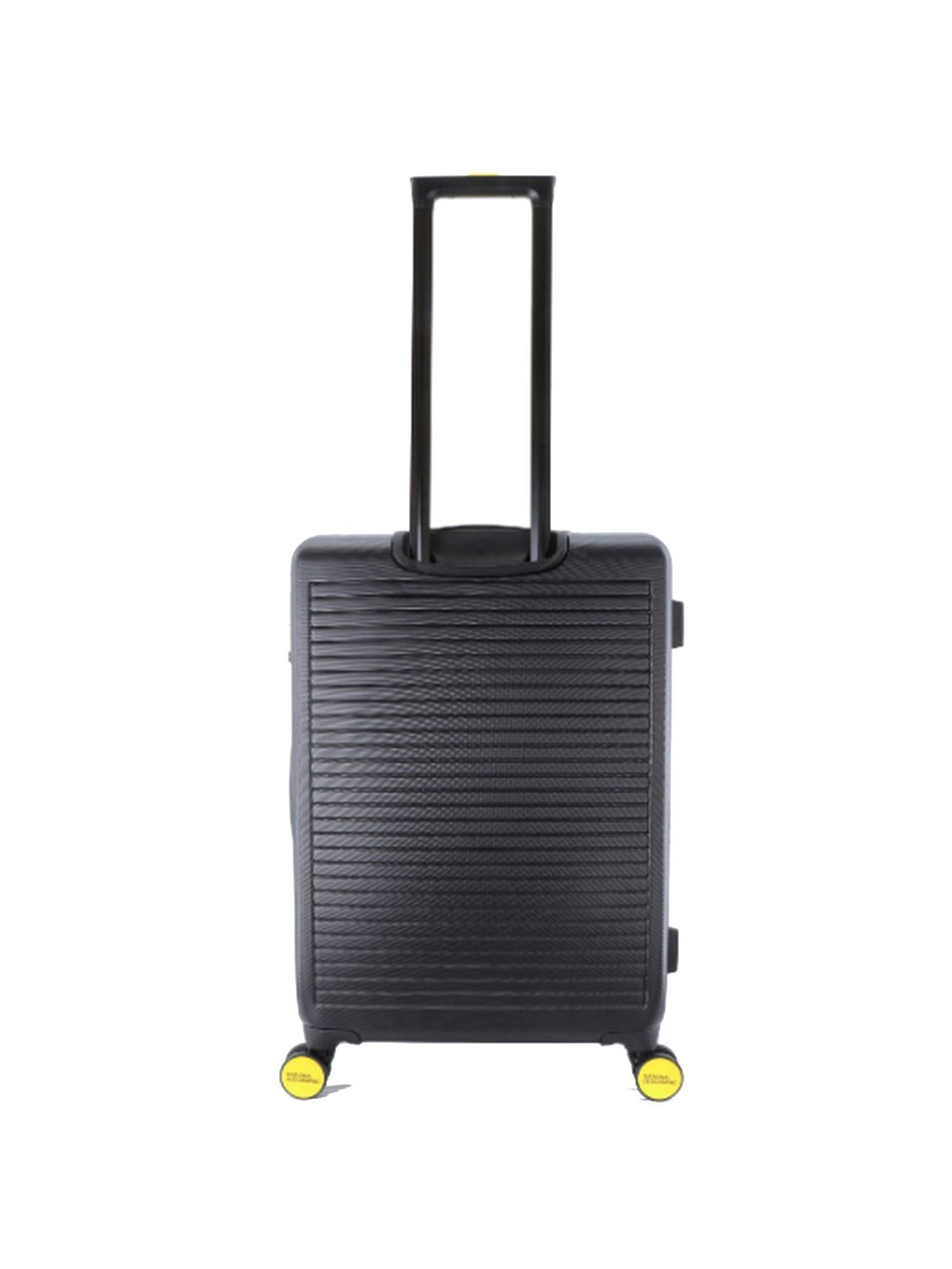 National Geographic Pulse Khaki/Black Medium Hard Check In Trolley - 24 Inch